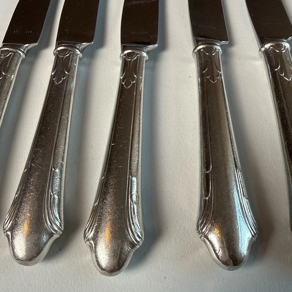 Gorham Silver Plate LADY CAROLINE Dinner Knives 1933 9-1/4